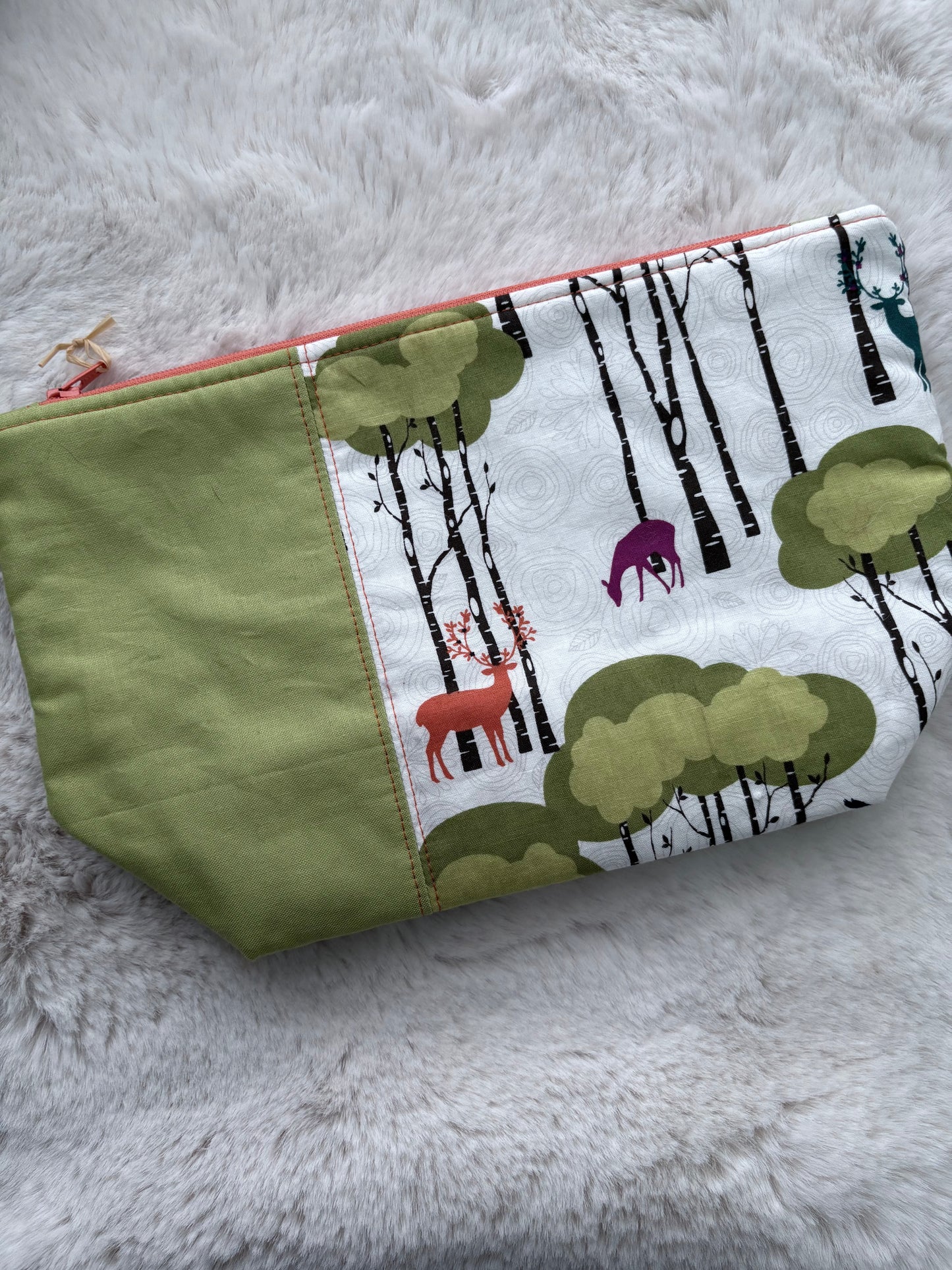 *DESTASH I heart ewe // project bag