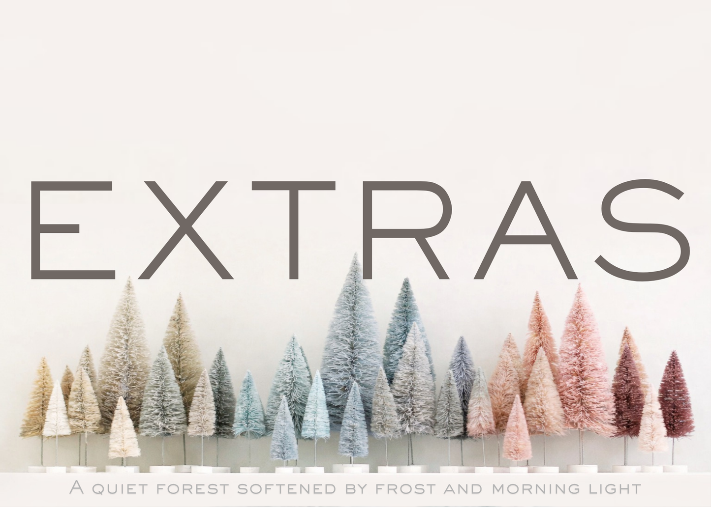 ✦✧ frosted forest // EXTRAS ✦✧