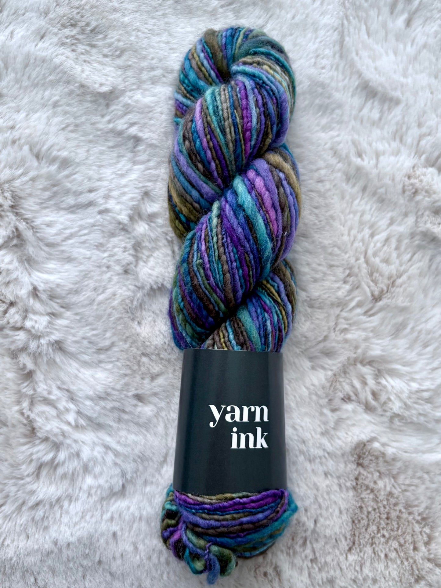DESTASH // hummingbird handspun // yarn ink // superwash