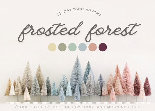✦✧ FROSTED FOREST // 12 day advent ✧✦