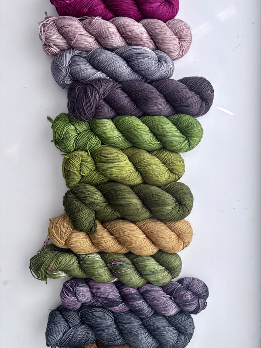 The misfit skeins // all classic sock